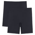 thumbnail image 1 of Ellen Tracy Women's 2-Pack Smoothing Slip Short, 1 of 7