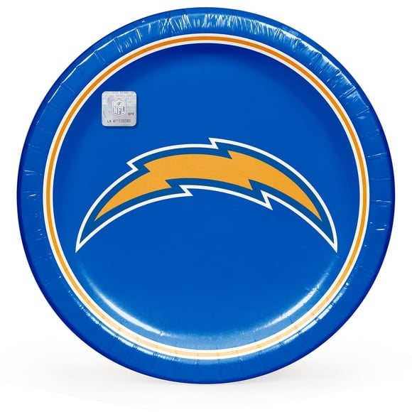 NFL Round Paper Plates, 10", 85 ct., Choose Your Team