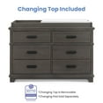 thumbnail image 6 of Simmonds Kids, Asher 6 Drawer Dresser with Changing Top and Interlocking Drawers, 6 of 16