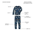 thumbnail image 5 of Member's Mark Boys 4-Piece Organic Cotton Pajama, 5 of 13