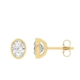 thumbnail image 3 of Lab Created Diamond Earrings in 14K Gold, 3 of 7