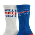 thumbnail image 3 of Buffalo Bills Adult 2-Pack Crew Socks, 3 of 3
