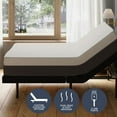 thumbnail image 3 of GhostBed InfraRest 12" Medium Foam Mattress and Adjustable Base Set, 3 of 8