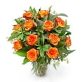 thumbnail image 1 of Member's Mark Roses and Greenery Vase Arrangement, choose color and stem count, 1 of 3