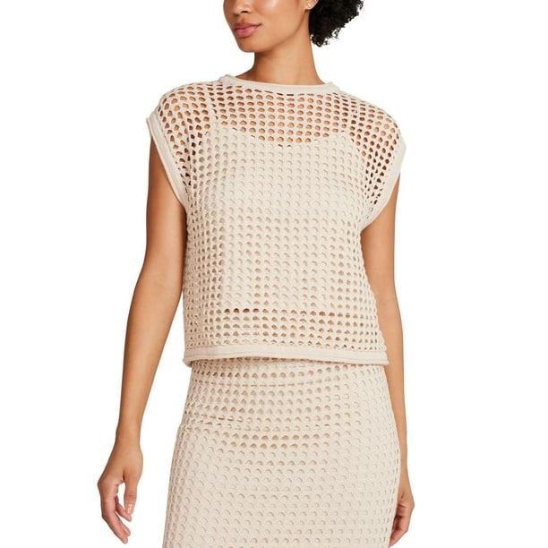 Steve Madden Ladies Crochet Top - Main Image