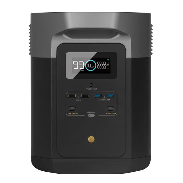 EcoFlow DELTA Max Portable Power Station, 2 kWh Solar