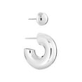 thumbnail image 3 of High Polish & Diamond Cut Earring Set in Sterling Silver, 3 of 10