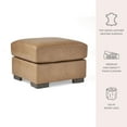 thumbnail image 3 of Member's Mark Harrison Leather Ottoman, 3 of 9