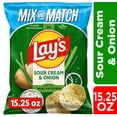 thumbnail image 3 of Lay's Sour Cream & Onion Potato Chips, 15.25 oz., 3 of 6