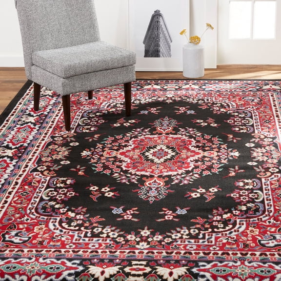 Home Dynamix Premium Sakarya Traditional Medallion Area Rug, Various Sizes, Assorted Sizes and Designs