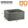 thumbnail image 6 of Lifesmart LS100DX 4-Person 20-Jet 110v Plug and Play Spa with Waterfall, 6 of 10