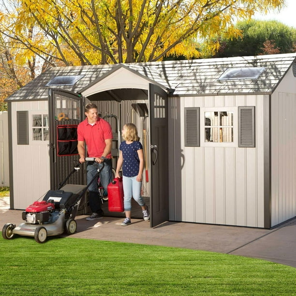Lifetime 15' x 8' Outdoor Storage Shed - Samsclub.com