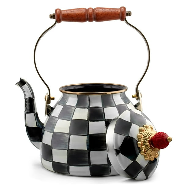 マッケンジーチャイルズ　ケトル MacKenzie-Childs Courtly Check 2 Quart Tea Kettle - Samsclub.com