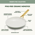 thumbnail image 7 of GreenPan Reserve Pro Ceramic Nonstick Fry Pan Set, 10" & 12", 7 of 9