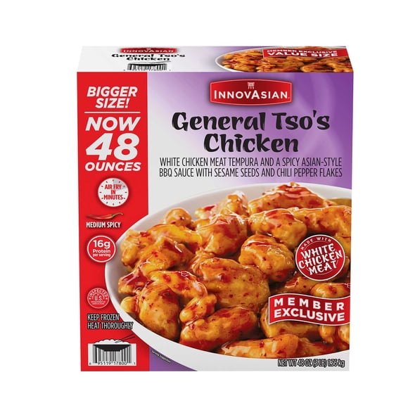 InnovAsian General Tso's Chicken, Frozen, 48 oz.