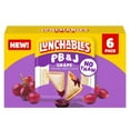 thumbnail image 1 of Lunchables PB&J Peanut Butter Sandwich & Grape Dip, 2.27 oz., 6 ct., 1 of 10