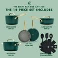 thumbnail image 5 of GreenPan GP5 11-Piece Ceramic Nonstick Cookware Set, 5 of 11