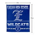 thumbnail image 7 of Logo Brands Eagan High School 60"x70" Super Plush Blanket, 7 of 7