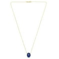thumbnail image 2 of Lab Created Gemstone Necklace in 14K Yellow Gold, 2 of 8