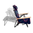 thumbnail image 5 of Logo Brands Liberty University Flames Reclining Beach Chair, 5 of 6