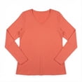thumbnail image 6 of Hue Women's Long Sleeve Tunic T-Shirt, 6 of 7