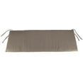 thumbnail image 4 of Sunbrella 48" x 18" Rectangular Knife Edge Outdoor Settee Swing Bench Cushion with Ties, Choose Color, 4 of 7