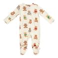thumbnail image 2 of Angel Dear Baby Boys 2-Way Zipper Footie, 2 of 4