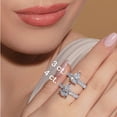 thumbnail image 9 of Lab Created Pear Cut Diamond Ring, 9 of 9