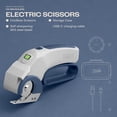 thumbnail image 3 of TINKR Cordless Electric Scissors - Power Cutting for Crafts, Fabric & DIY, 3 of 9