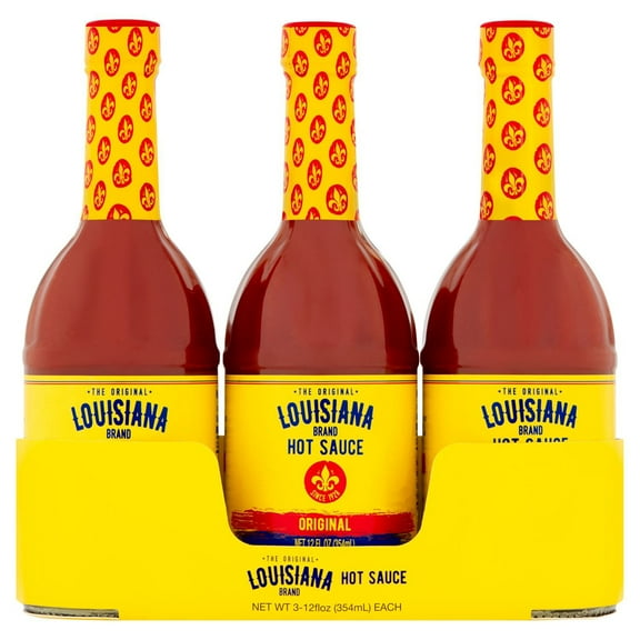 Louisiana Hot Sauce, 12 fl. oz., 3 pk.