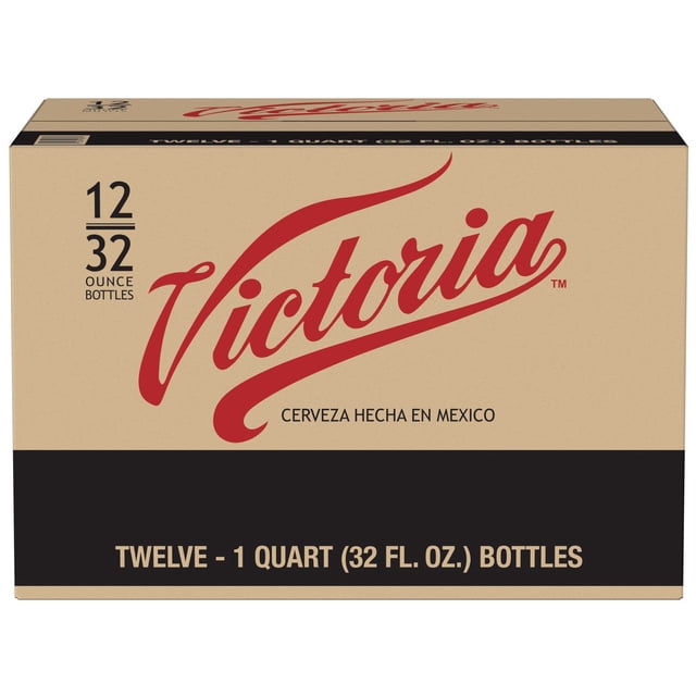 Victoria Mexican Lager Beer, 32 fl. oz. bottle, 12 pk.