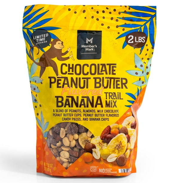 Member's Mark Chocolate Peanut Butter Banana Trail Mix (32 oz