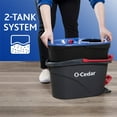 thumbnail image 3 of O-Cedar EasyWring RinseClean Microfiber Spin Mop with 2 Extra Refills, 3 of 11