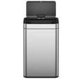 thumbnail image 3 of EKO Matte Stainless Steel Motion Sensor Kitchen Trash Can 13.2 Gallon, 3 of 11