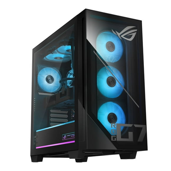 ASUS ROG G700 Gaming Desktop Tower | Intel® Core™ Ultra 7 265F | NVIDIA® GeForce RTX™ 5070 | 32GB DDR5 RAM | 2TB SSD | Windows 11 Home | 2-Year Warranty