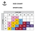 thumbnail image 8 of Member's Mark Women's 2 Pack Seamless Adjustable Sports Bra, 8 of 8
