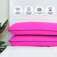 thumbnail image 2 of Imaginarium 2-Pack Memory Foam Fun Pillow with Cooling Cover, 2 of 8