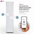 thumbnail image 8 of LG Styler Wi-Fi Enabled Steam Closet, TrueSteam, 3 Exclusive Moving Hangers, 8 of 17