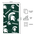 thumbnail image 3 of Logo Brands Michigan State Spartans 38"x72" Beach Towel, 3 of 6