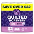 thumbnail image 1 of Quilted Northern Ultra Plush 3-Ply Toilet Paper, 32 rolls, 255 sheets/roll, 1 of 7