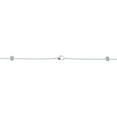 thumbnail image 2 of 1.96 CT. T.W. Diamond Station Necklace in 14K White Gold, 2 of 5