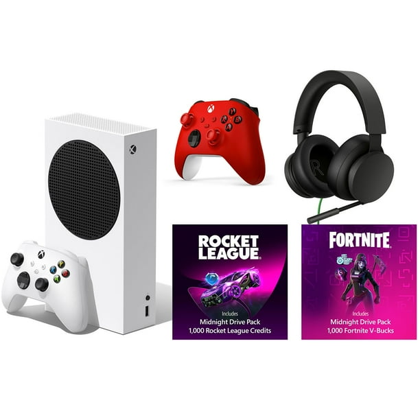 Xbox Series S – Fortnite Rocket League Bundle with Microsoft