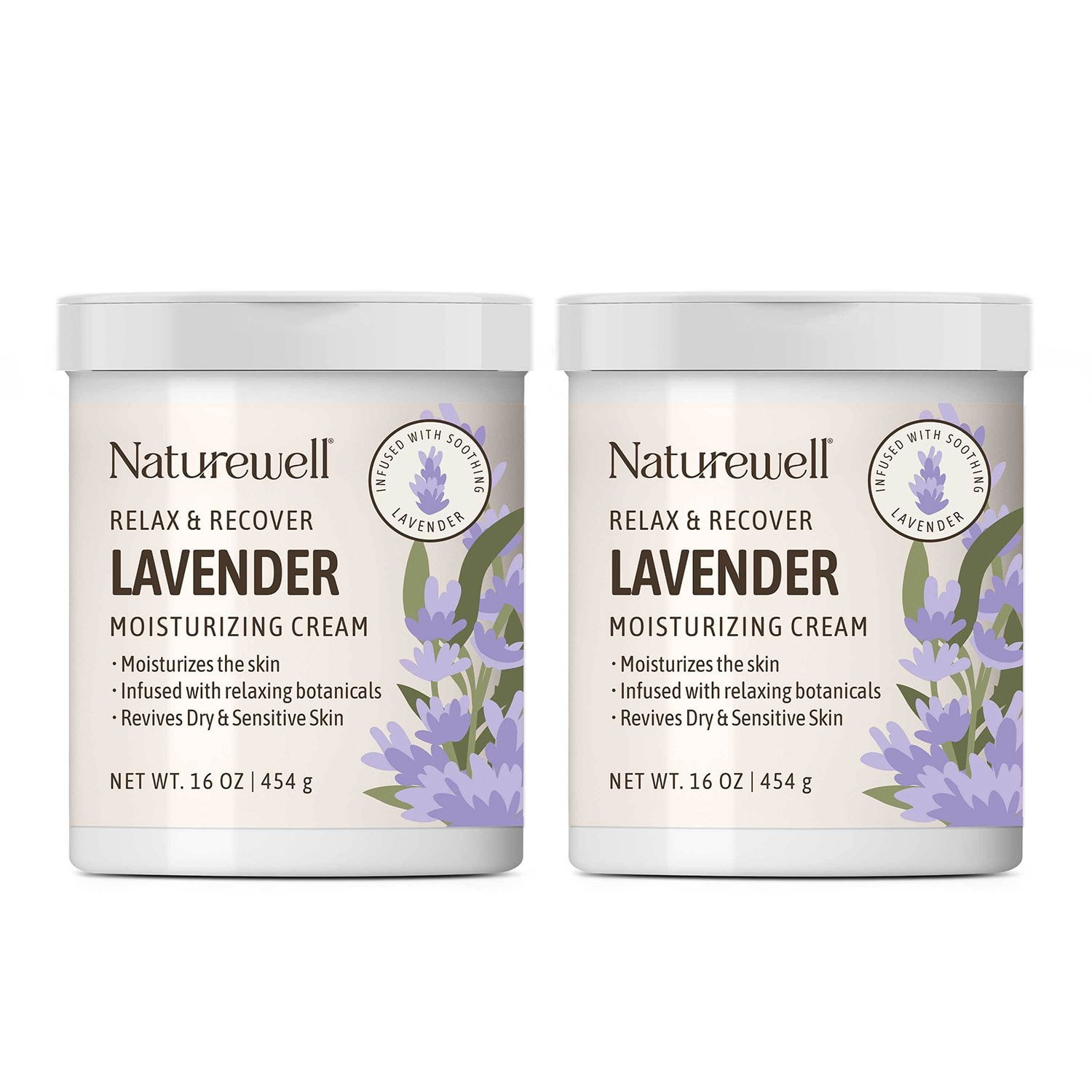NatureWell Lavender Moisturizing Cream, 16 oz., 2 pk. - Samsclub.com