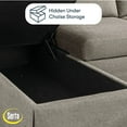 thumbnail image 7 of Serta Harvard Convertible Sectional Sofa, 7 of 9