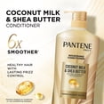 thumbnail image 2 of Pantene Pro-V Nourishing Coconut Milk & Shea Butter Conditioner, 38.2 fl. oz., 2 of 10