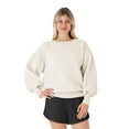 thumbnail image 1 of Member's Mark Women's Cozy Crewneck Sweatshirt, 1 of 9