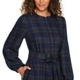 thumbnail image 4 of Lands' End Women's Flannel Tiered Maxi Dress, 4 of 5