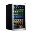 thumbnail image 1 of NewAir 126-Can Stainless Steel Beverage Cooler, 1 of 11