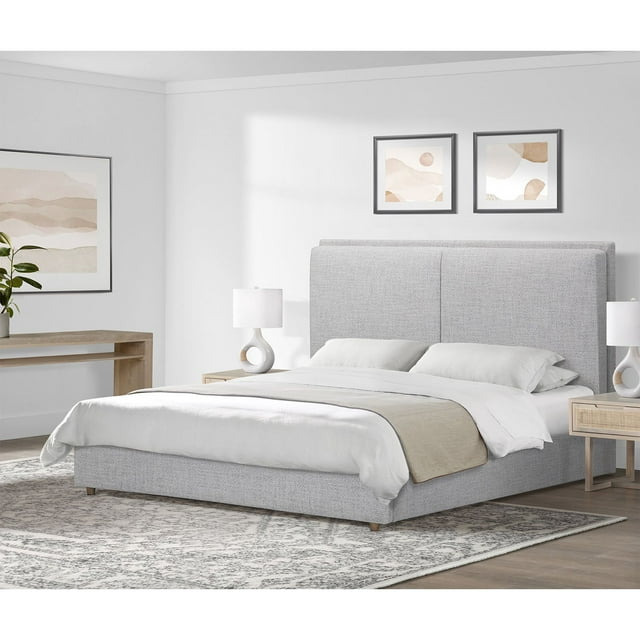details by Becki Owens Harper Upholstered Bed Frame, Assorted Colors & Sizes