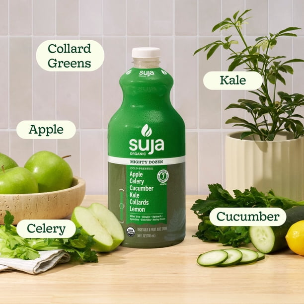 Suja Mighty Dozen Organic Fruit and Vegetable Juice Drink, 59 fl